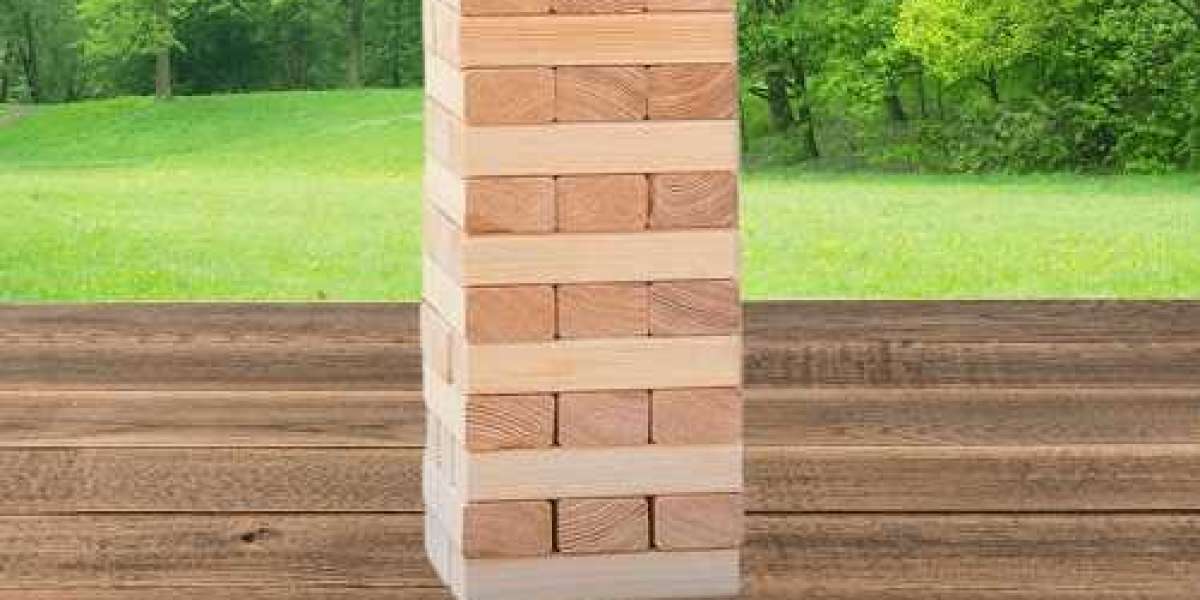 Giant Jenga With Logo: Make Your Brand Stand Out with JengaCustom
