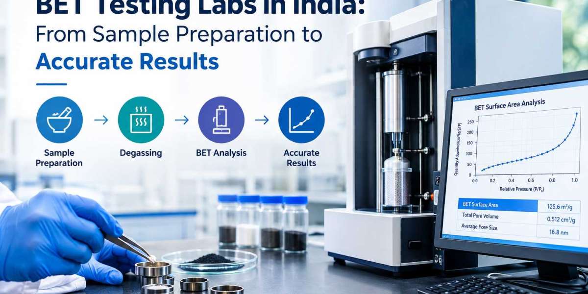 BET Testing Labs in India: From Sample Preparation to Accurate Results